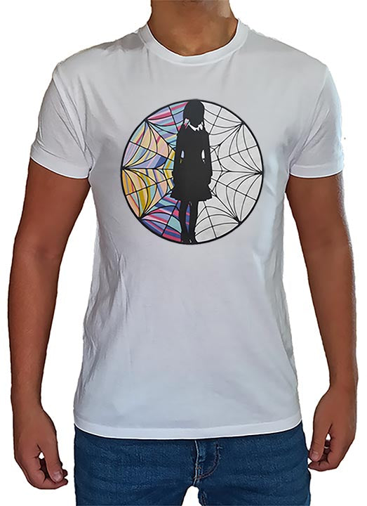 T-shirt mercredi Addams homme enfant série TV