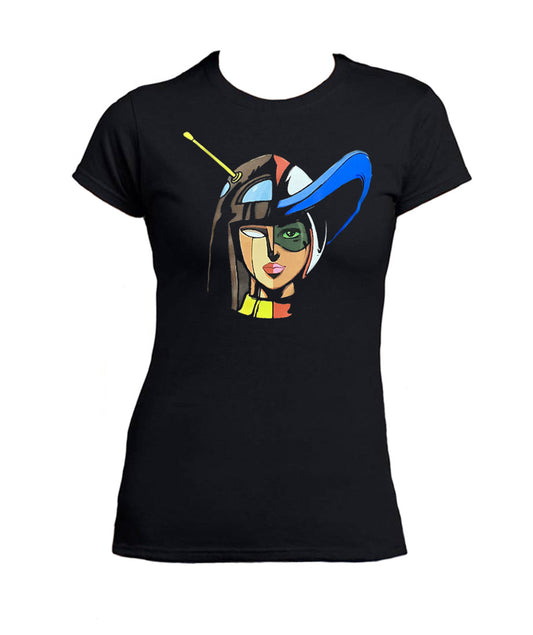 T Shirt Venusia Goldrake Donna Robot Anni 80