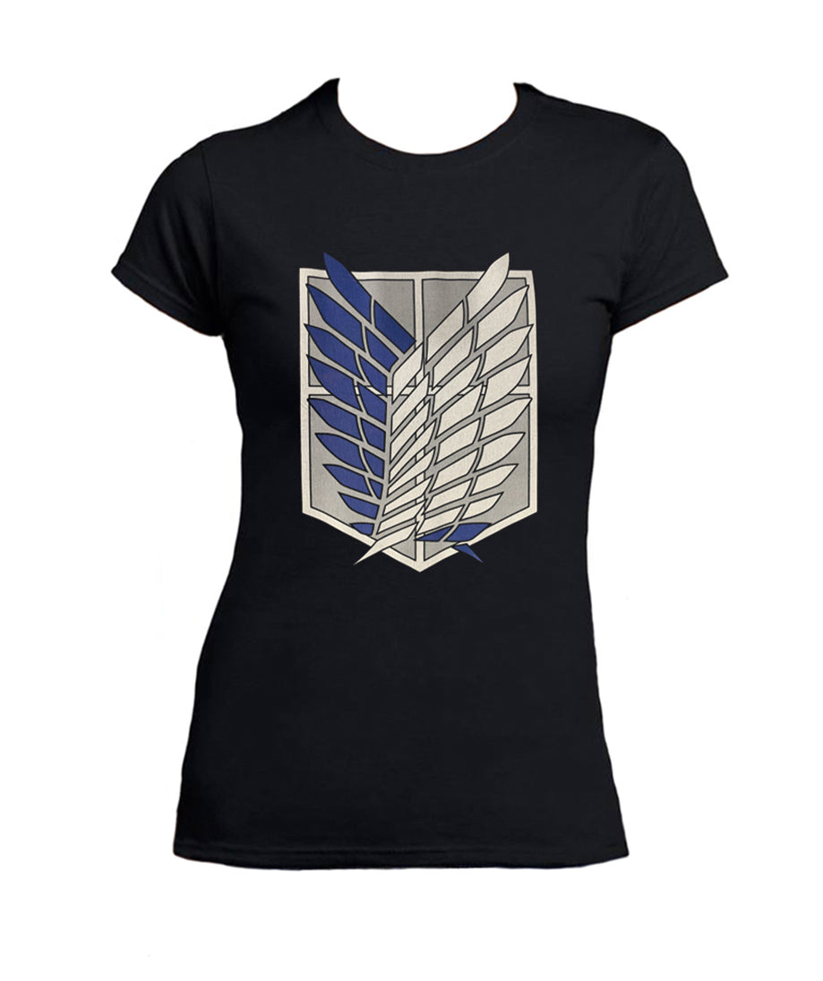 T Shirt Attacco dei Giganti Donna Shingeki No Kyojin