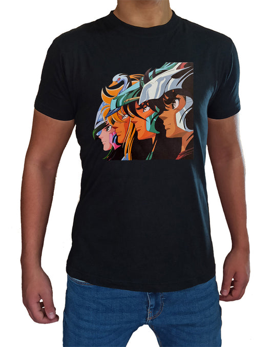 T Shirt Cavalieri dello Zodiaco Uomo Bambino Saint Seiya Anime