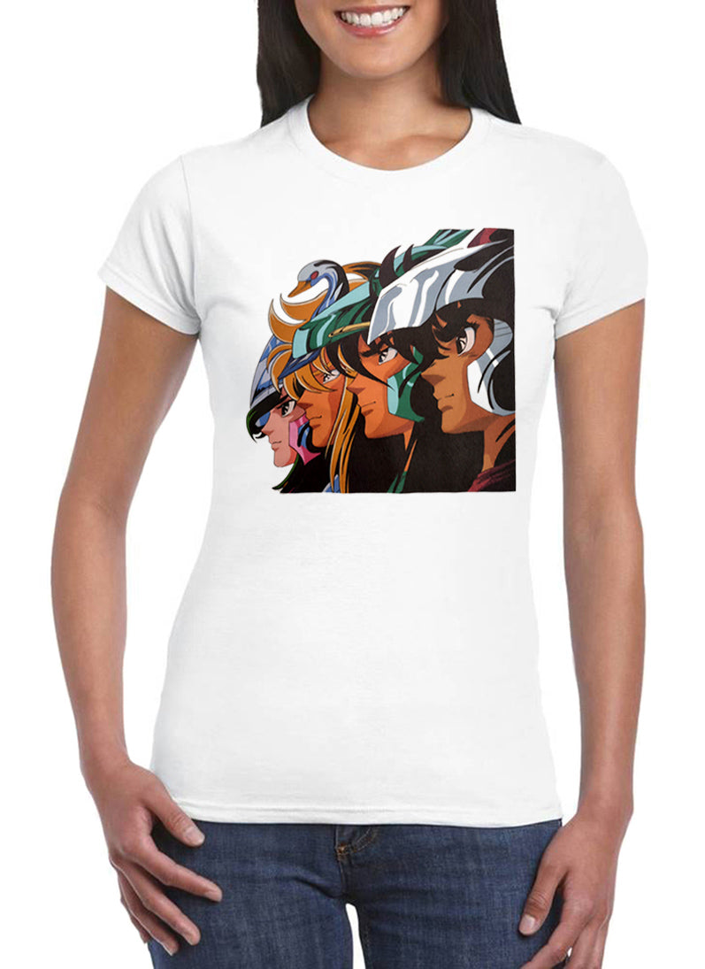 T Shirt Cavalieri dello Zodiaco Donna Saint Seiya Anime