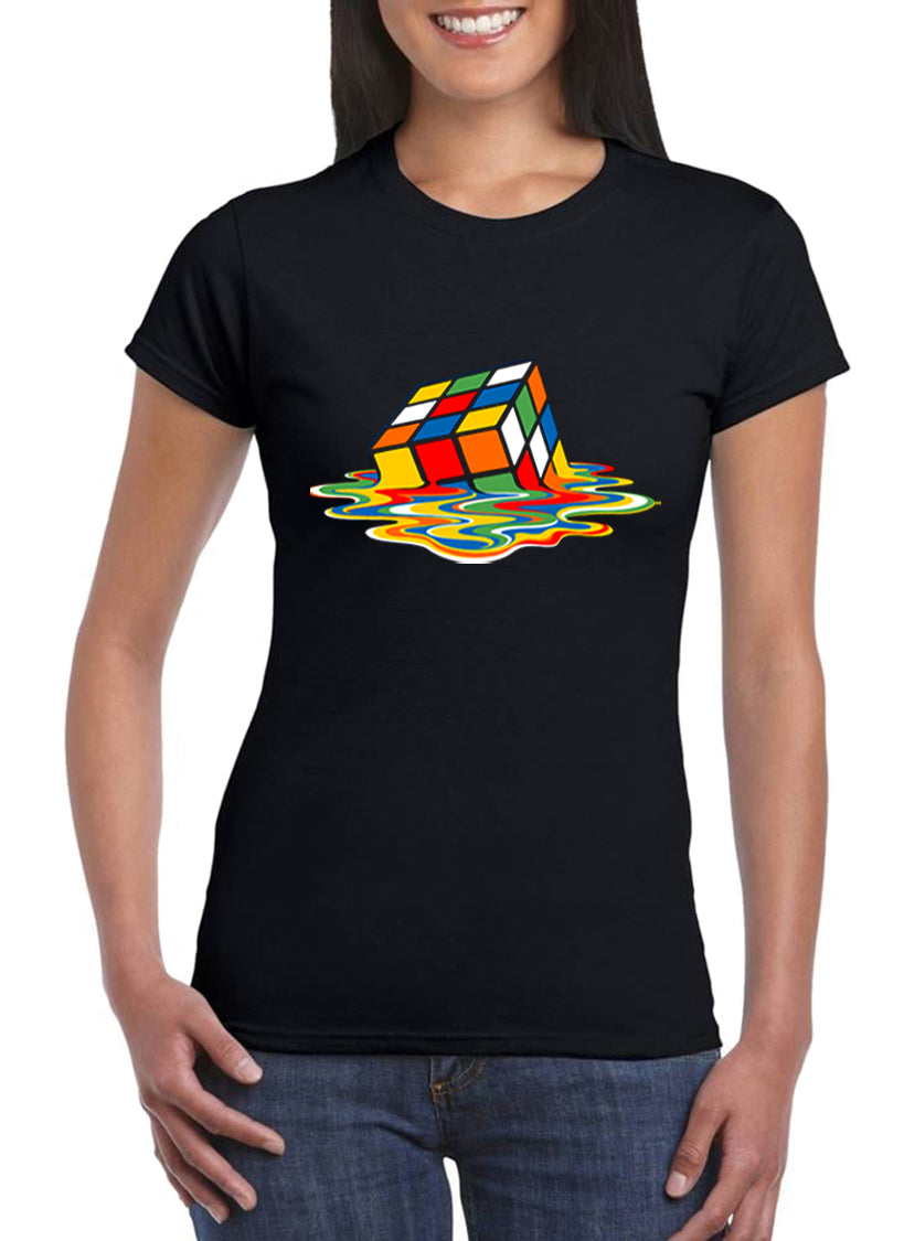 Tee shirt Cube Lâche Sheldon Cooper Femme