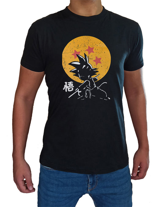 T Shirt Son Goku DBZ Uomo Bambino Cartoni Animati Anni 90