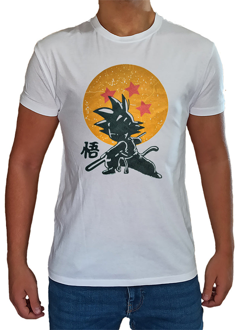 Son Goku DBZ T-Shirt Man Child 90s Cartoons
