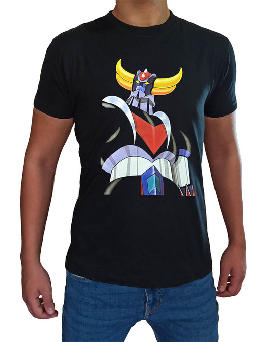 T Shirt Goldrake UFO Robot Uomo Bambino
