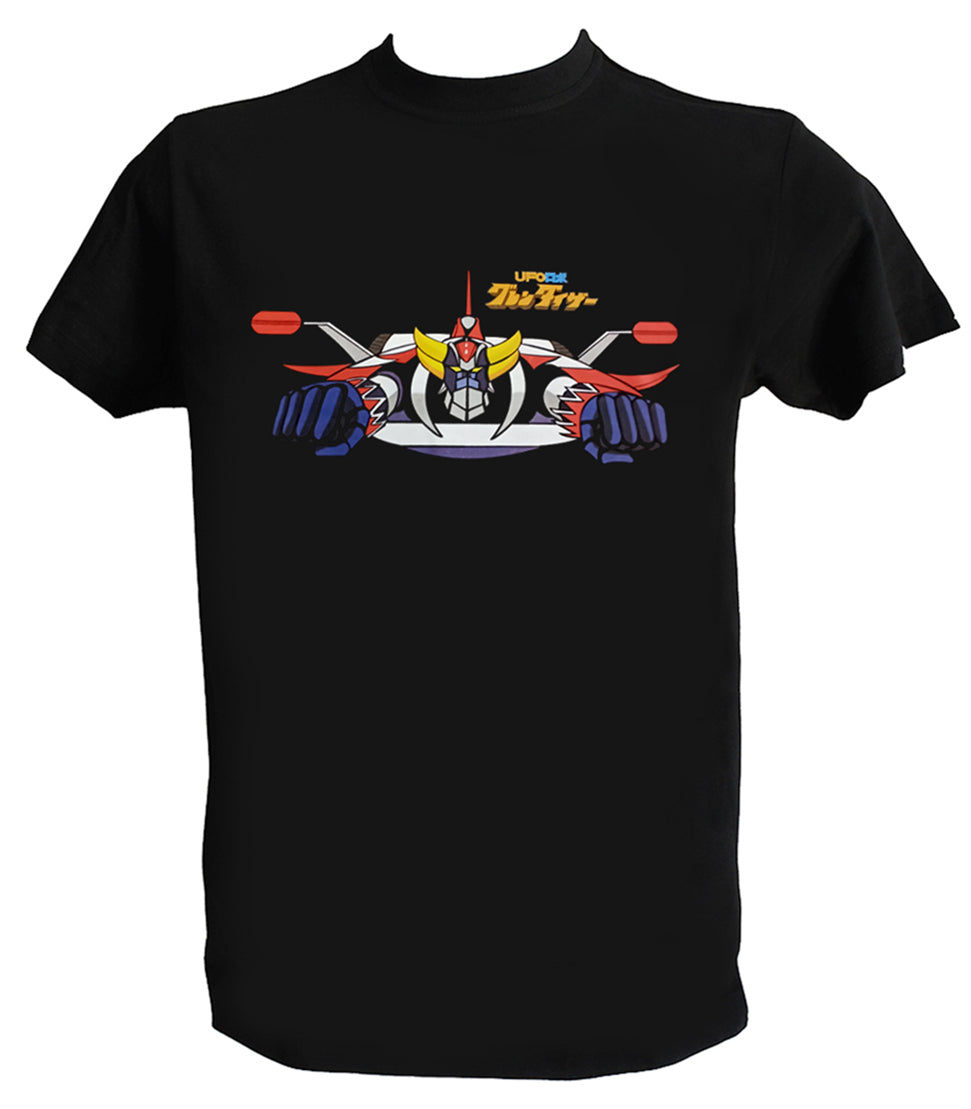 Grendizer UFO Robot T shirt Man Child Cartoons 80s