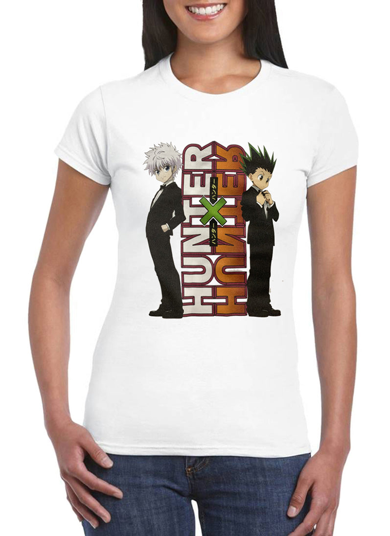 T Shirt Hunter X Hunter Donna Killua Gon