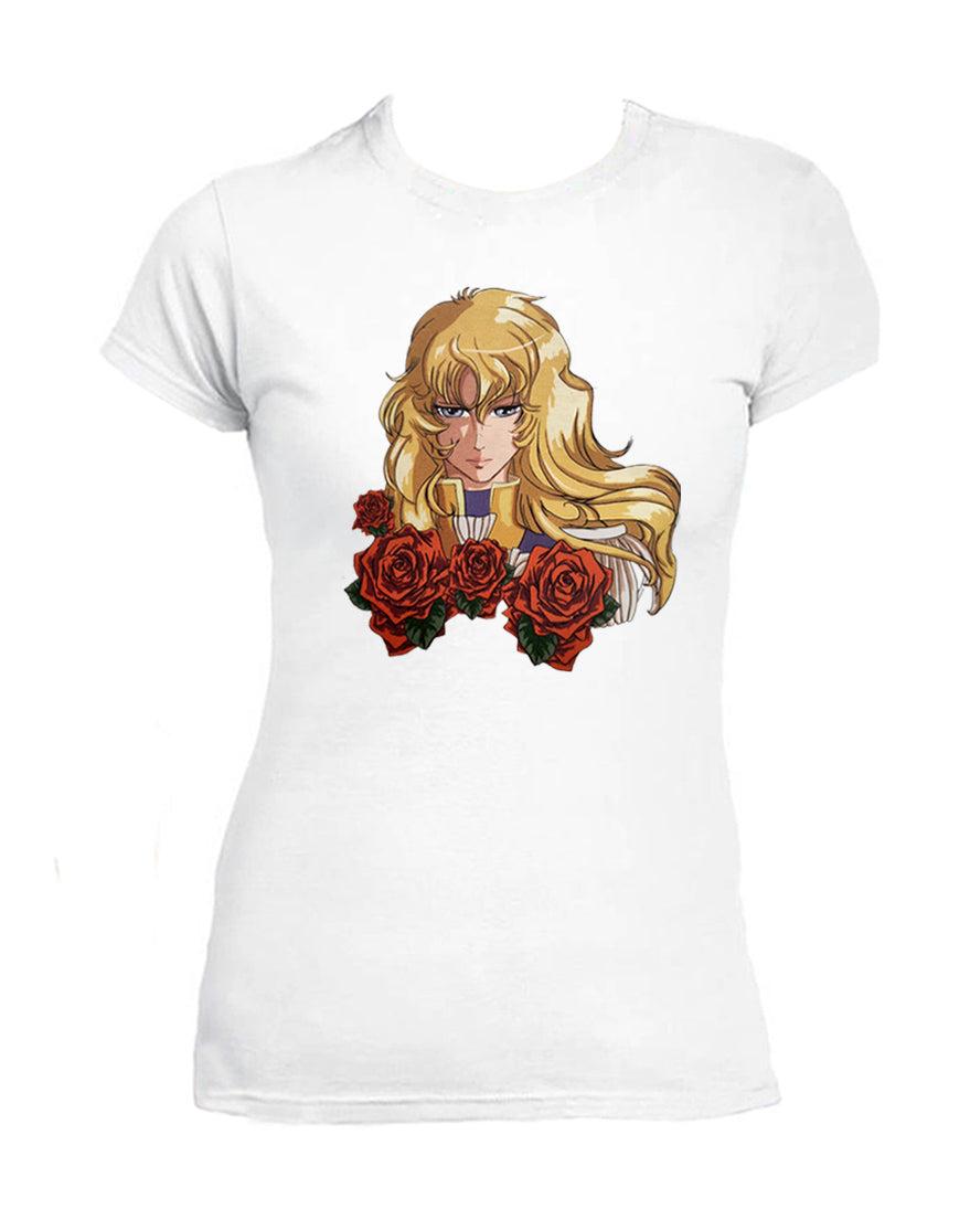 T Shirt Lady Oscar Donna Cartoni Animati Anni 80