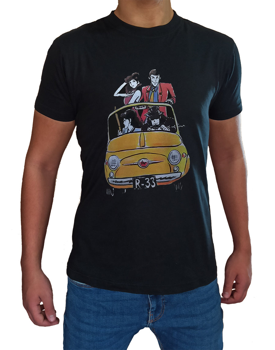 Tee Shirt Lupin 3 Homme Enfant Margot Jigen Goemon