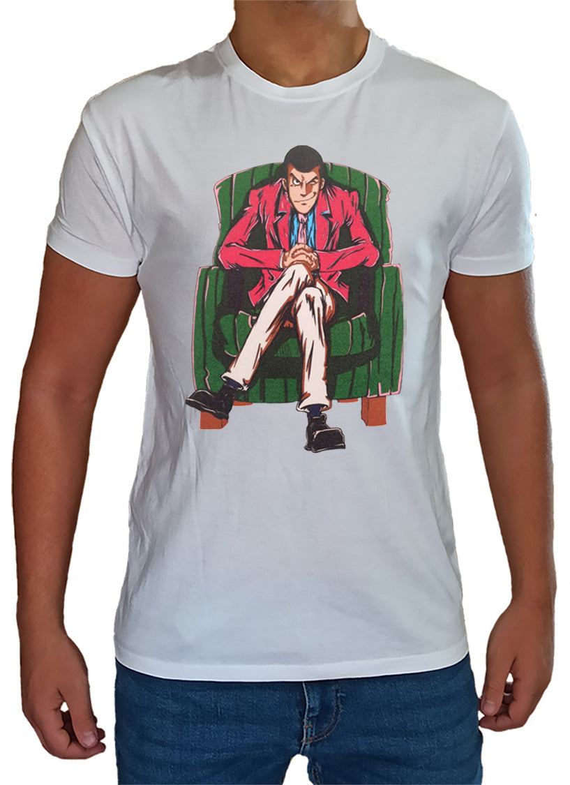 T Shirt Lupin 3 Uomo Bambino Cartoni Animati Anni 90