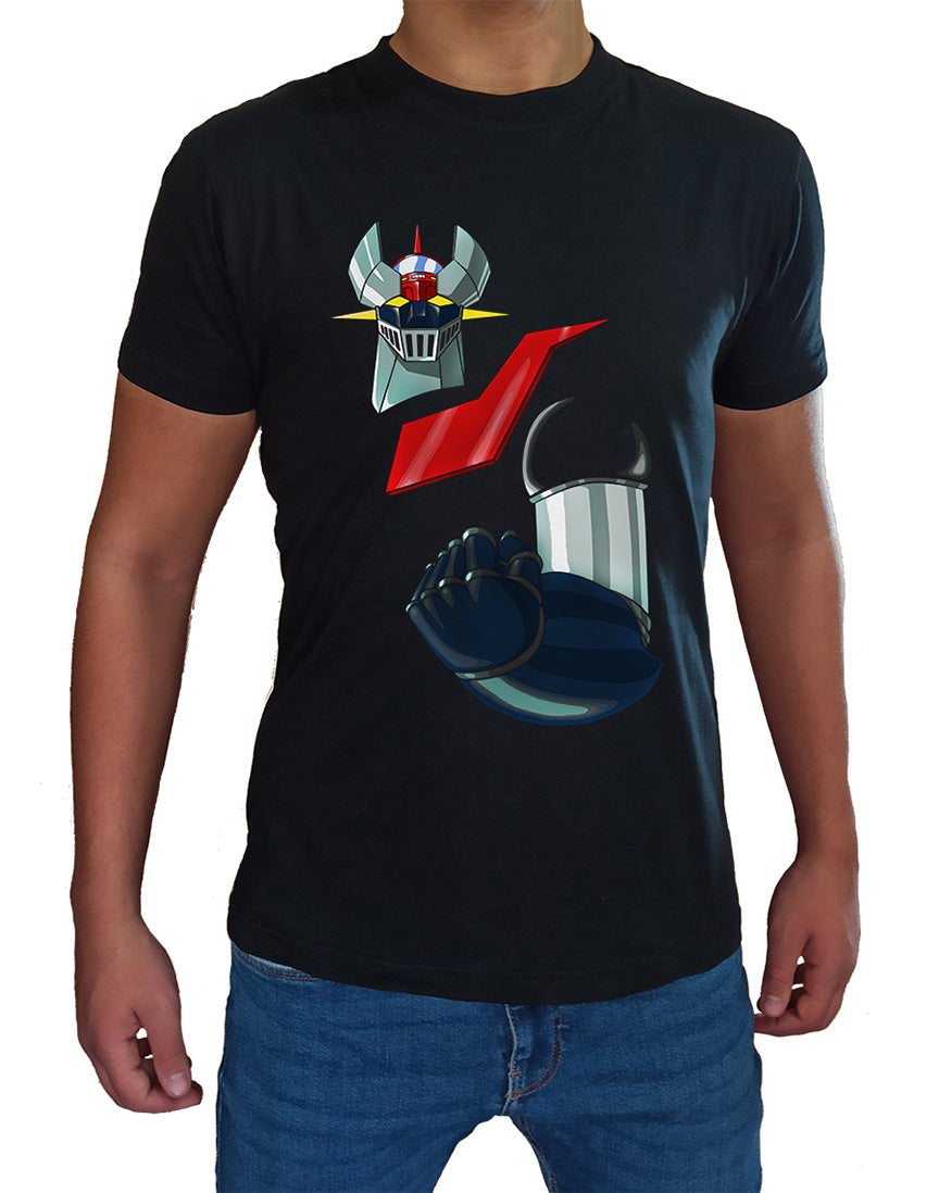 T Shirt Mazinga Z Uomo Bambino Robot Anni 80