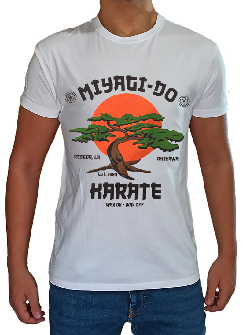 Tee Shirt Miyagi Do Homme Enfant Karate Kid Serie TV