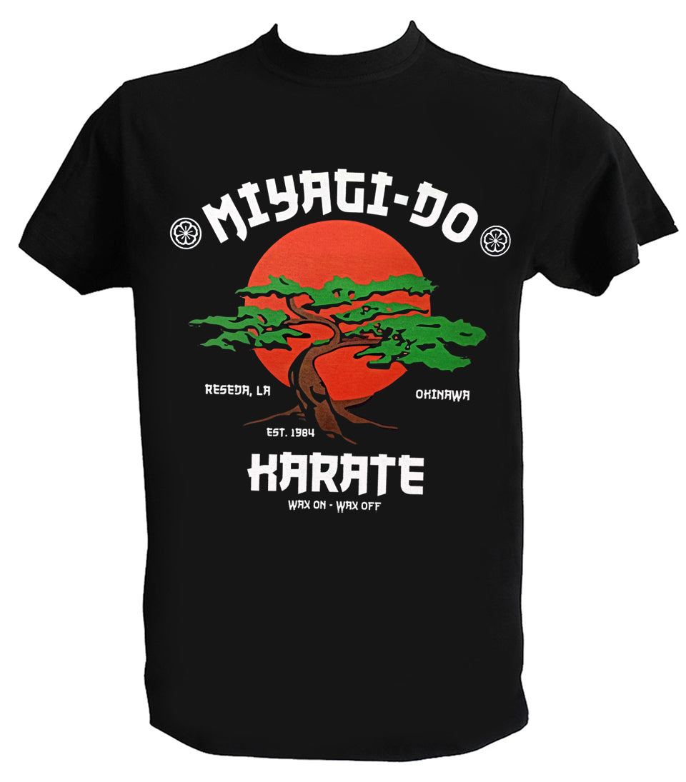 Tee Shirt Miyagi Do Homme Enfant Karate Kid Serie TV
