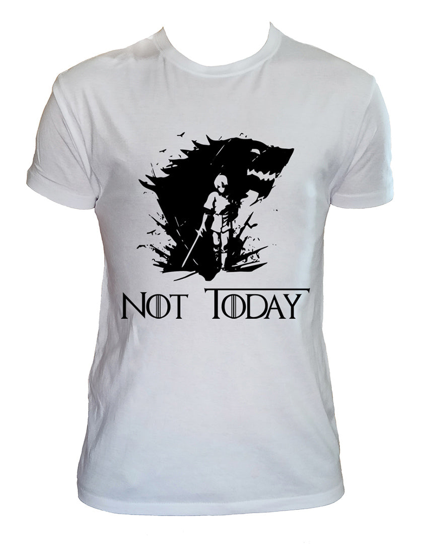 Tee Shirt Arya Stark Homme Enfant Not Today Serie TV