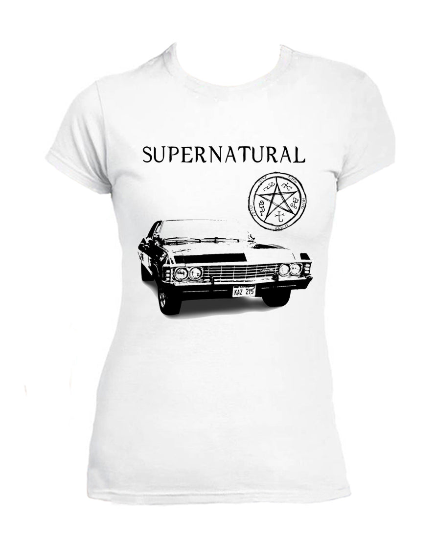 T Shirt Supernatural Serie TV Donna