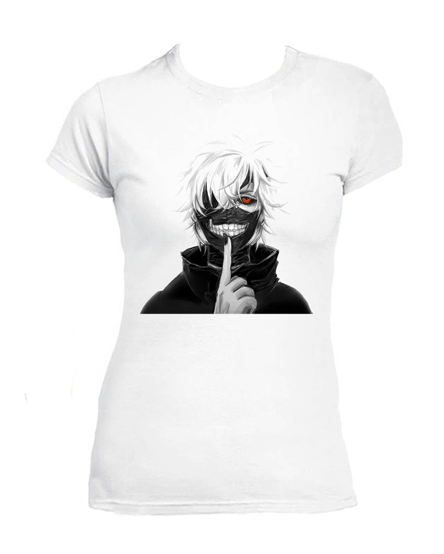 T Shirt Tokyo Ghoul Donna Ken Kaneki Anime
