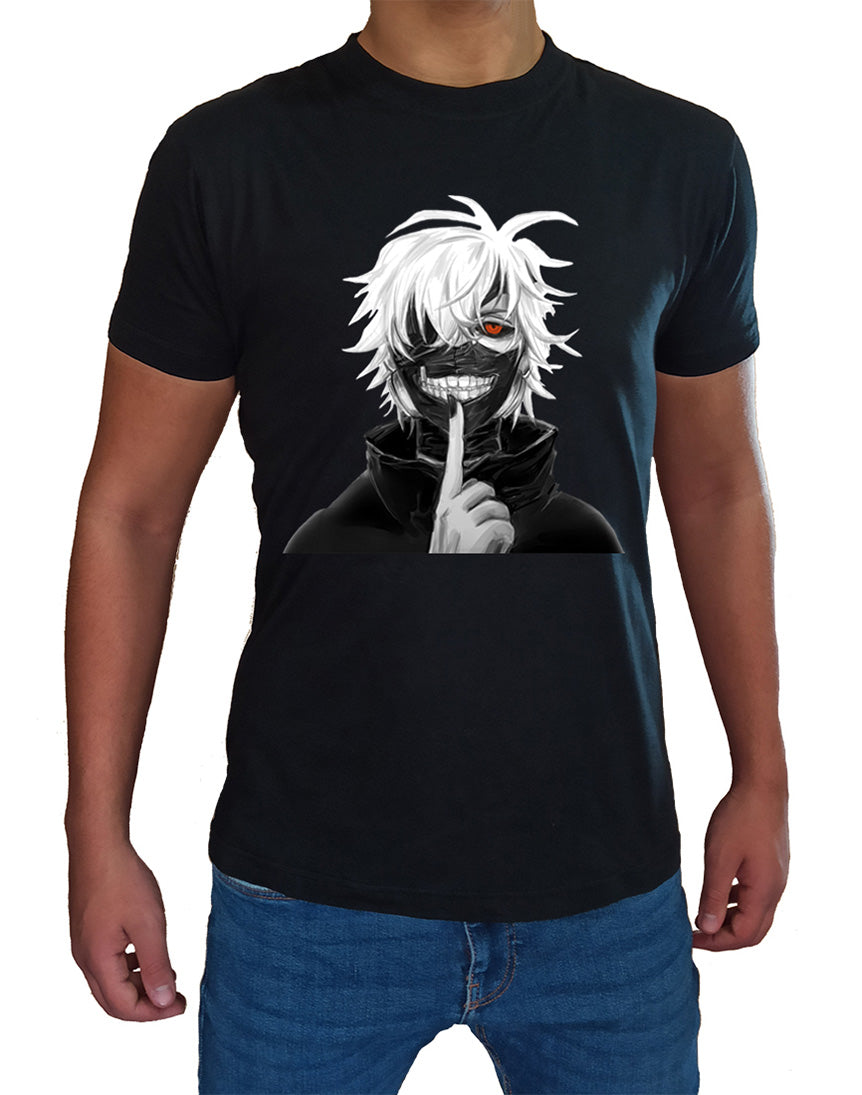 T Shirt Tokyo Ghoul Uomo Bambino Ken Kaneki Anime