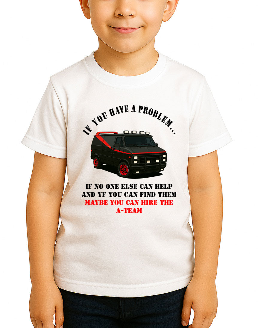 T Shirt A Team Uomo Bambino Serie TV Anni 80