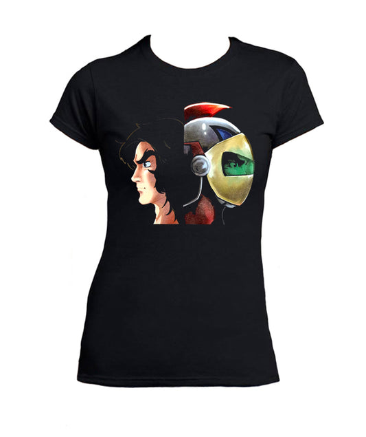 Daisuke T-shirt pour femme Grendizer Dessins animés années 80