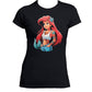 Tattoo Princess Ariel T-Shirt Woman Rock