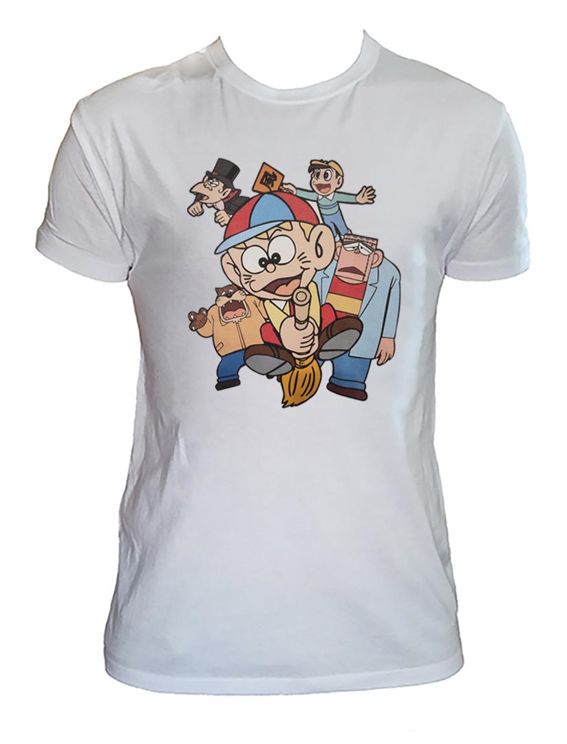 T Shirt Carletto il Principe dei Mostri Uomo Bambino Cartoni Animati Anni 80