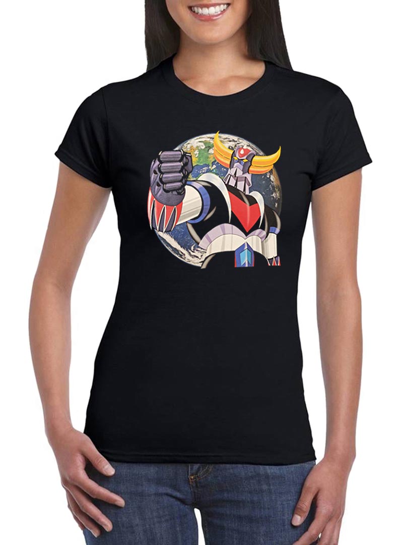 Grendizer T-shirt femme OVNI Robot années 80