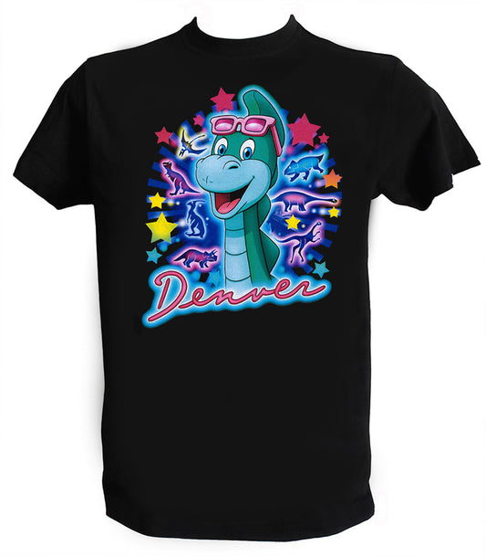 T Shirt Denver Uomo Bambino Cartoni Animati Anni 90