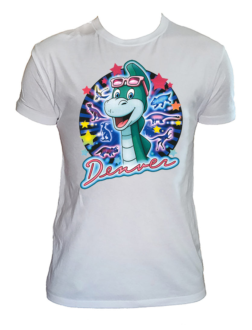 T Shirt Denver Uomo Bambino Cartoni Animati Anni 90