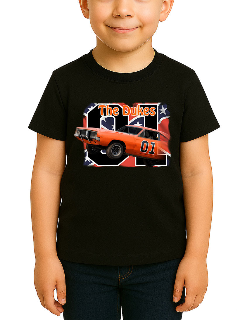 T Shirt Hazzard Uomo Bambino Serie TV Anni 80