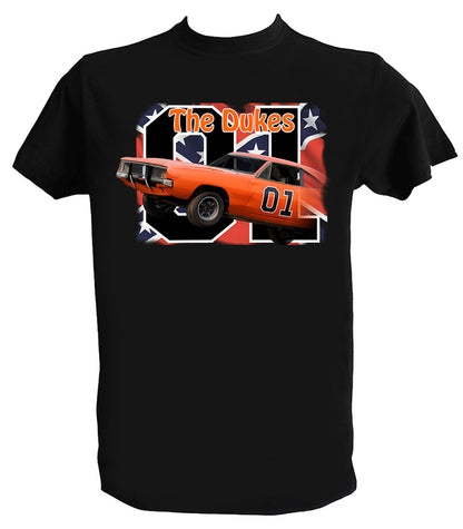 T Shirt Hazzard Uomo Bambino Serie TV Anni 80