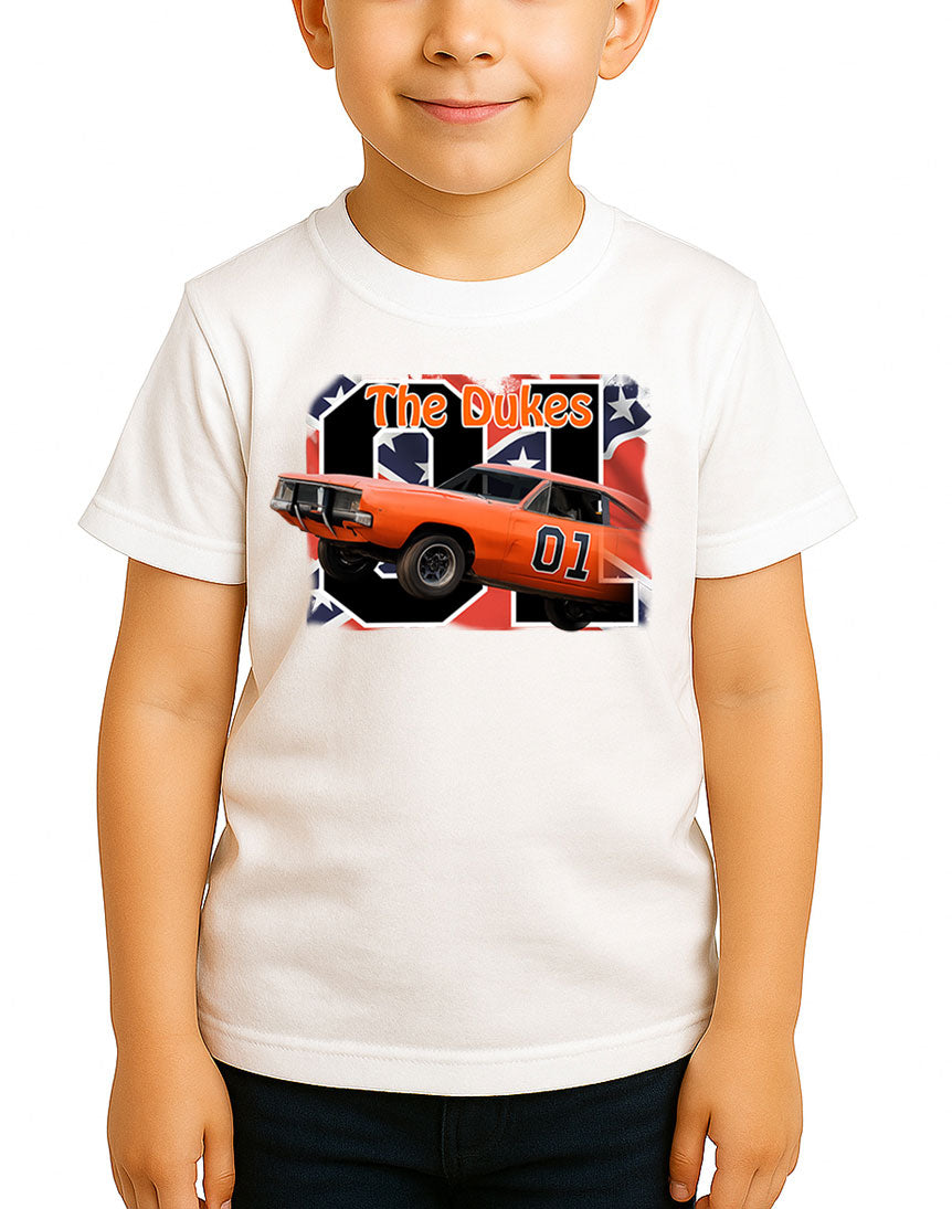 T Shirt Hazzard Uomo Bambino Serie TV Anni 80