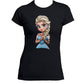 T Shirt Elsa Donna Principesse Tatuate Rock