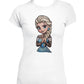 T Shirt Elsa Donna Principesse Tatuate Rock