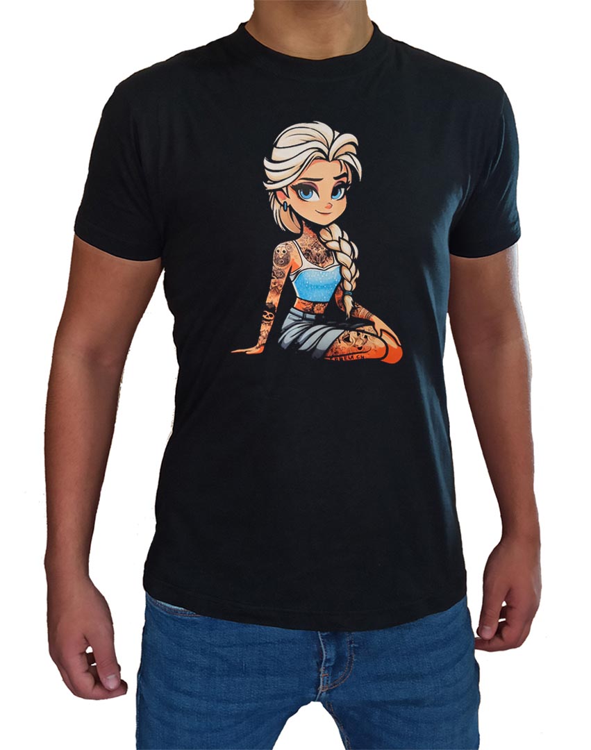 Tattoo Princess Alice T-Shirt Man Child Rock