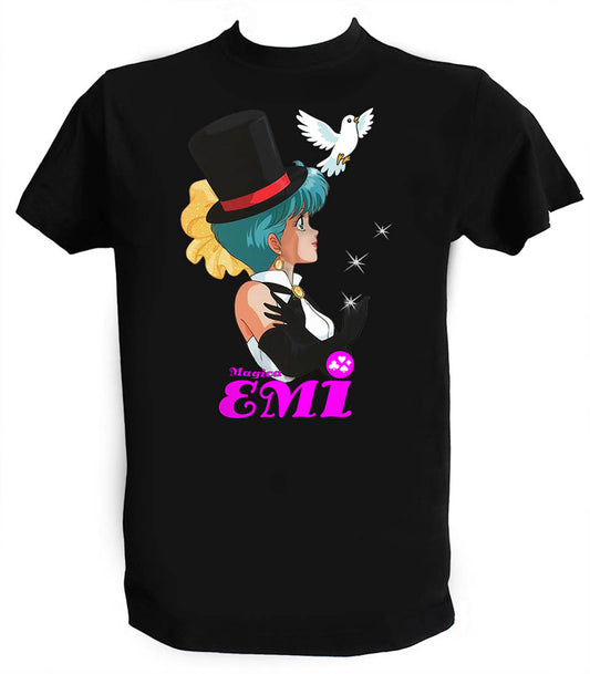 T Shirt Magica Emi Uomo Bambino Cartoni Animati Anni 80