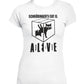 Funny Schrodinger's Cat T-Shirt Woman