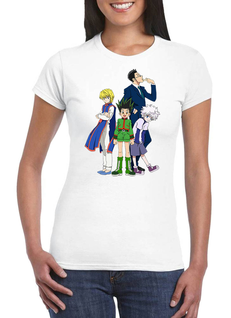 T Shirt HxH Donna Anime Manga