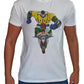 T Shirt Jeeg Robot Uomo Cartoni Animati Anni 80