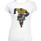 T Shirt Jeeg Robot Donna Cartoni Animati Anni 80