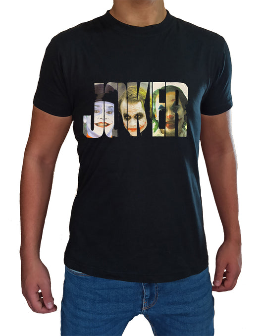 T Shirt Joker Attori Uomo Bambino Film Cult