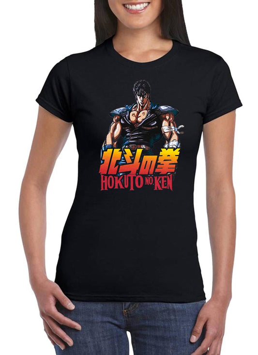 T Shirt Ken il Guerriero Donna Hokuto No Ken Anni 80