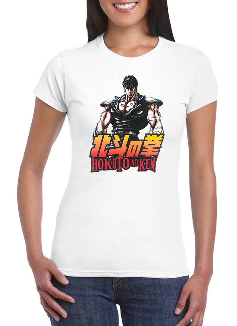 Kenshiro T-Shirt Woman 80s Anime