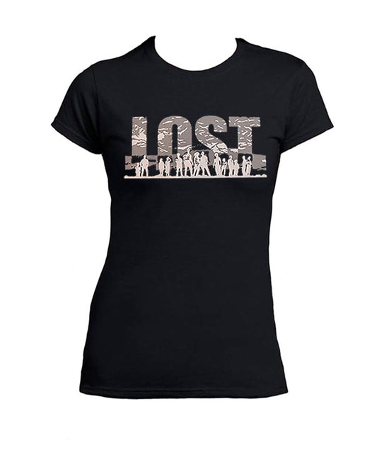 T Shirt Lost Donna Serie TV