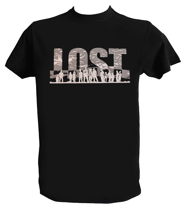 T Shirt Lost Uomo Bambino Serie TV