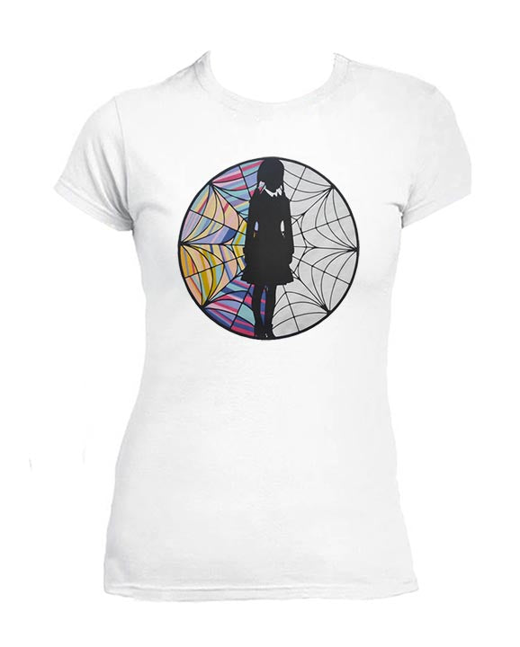 T Shirt Mercoledì Addams Donna Serie TV