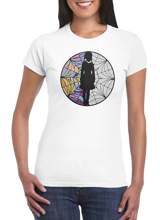 T Shirt Mercoledì Addams Donna Serie TV