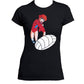 T Shirt Mila e Shiro  Donna Cartoni Animati Anni 80