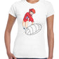 T Shirt Mila e Shiro  Donna Cartoni Animati Anni 80