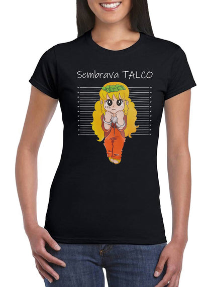 T Shirt Pollon Donna Sembrava Talco Cartoni Animati Anni 80