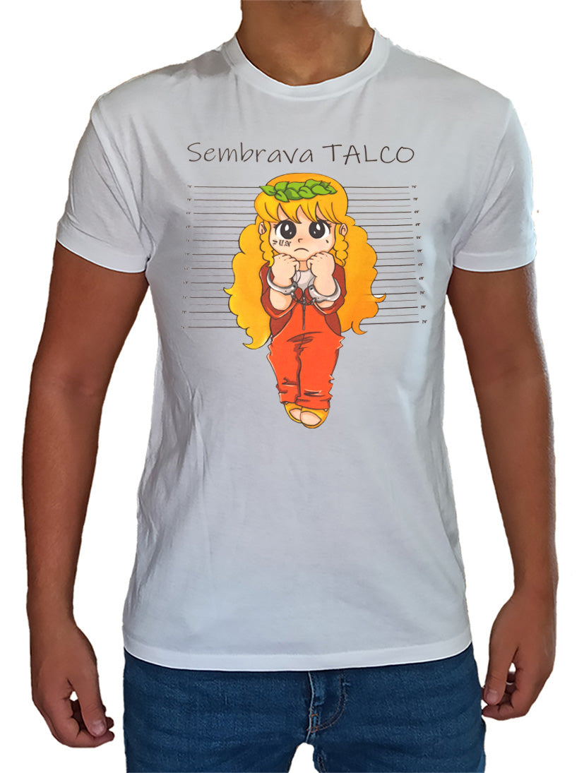 T Shirt Pollon Uomo Bambino Sembrava Talco Cartoni Animati Anni 80